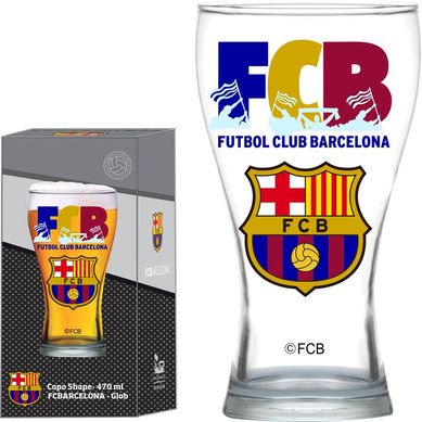Copo Shape 470ml Barcelona Transparente FCB