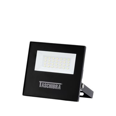 Refletor TR LED 30W Slim 3000K Autovolt Preto