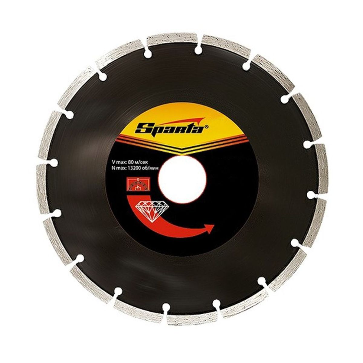 Disco Diamantado Segmentado 180x222mm Corte a Seco, marca Mundo das Ferramentas - Foto Principal