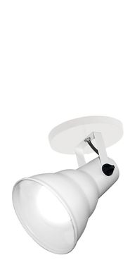Spot Circular Hol 1 Lmpada E27 Bivolt Branco