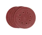 Disco de Lixa com Velcro 125mm 738029 Grão 40 5 Peças Vermelho MTX