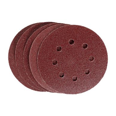 Disco de Lixa com Velcro 125mm 738039 Gro 60 Peas Vermelho MTX