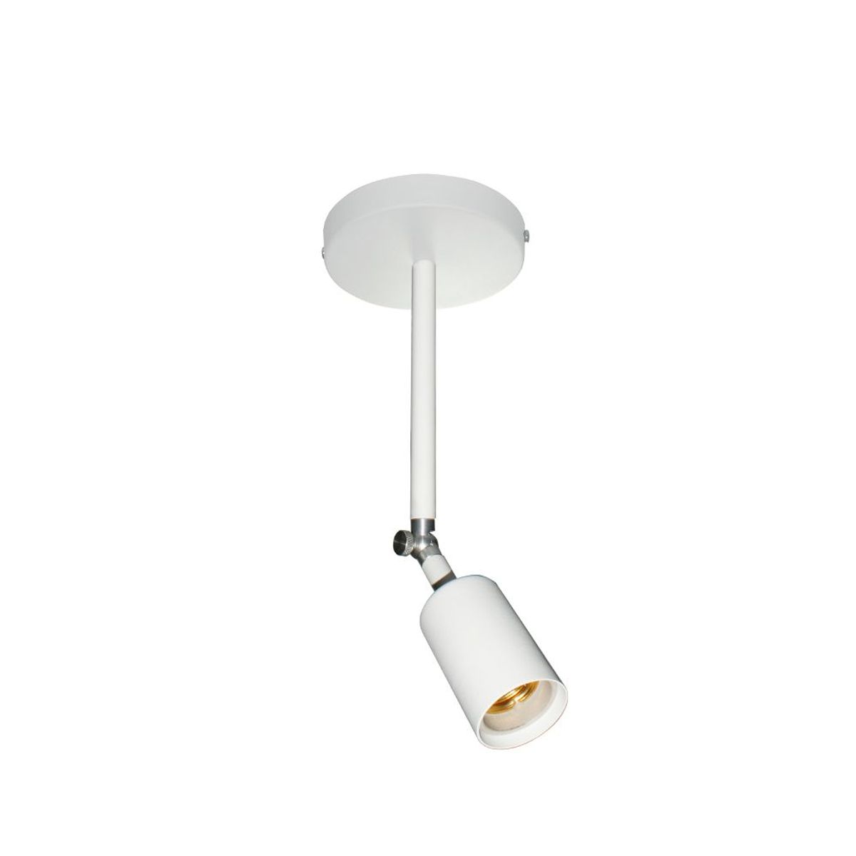 Plafon Pointer 1E27 Branco Taschibra, marca Taschibra - Foto Principal