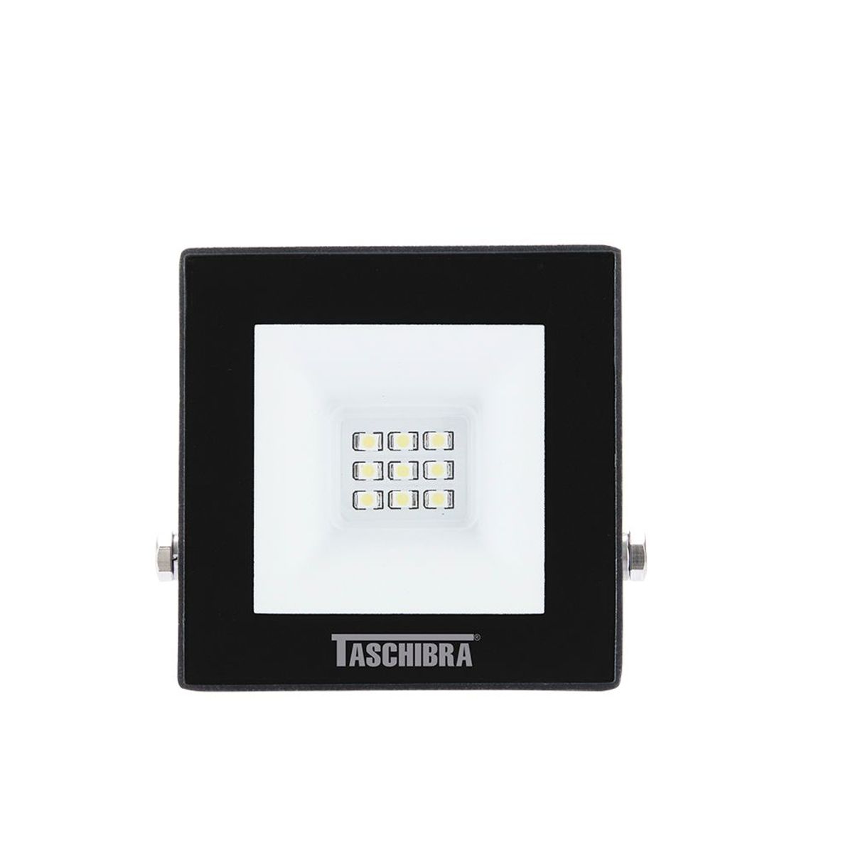 Refletor TR LED 10W Slim 6500K Autovolt Preto, marca Taschibra - Foto Principal