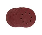 Disco de Lixa com Velcro 125mm 738069 Grão 120 5 Peças Vermelho MTX