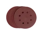 Disco de Lixa com Velcro 125mm 738079 Grão 150 5 Peças Vermelho MTX