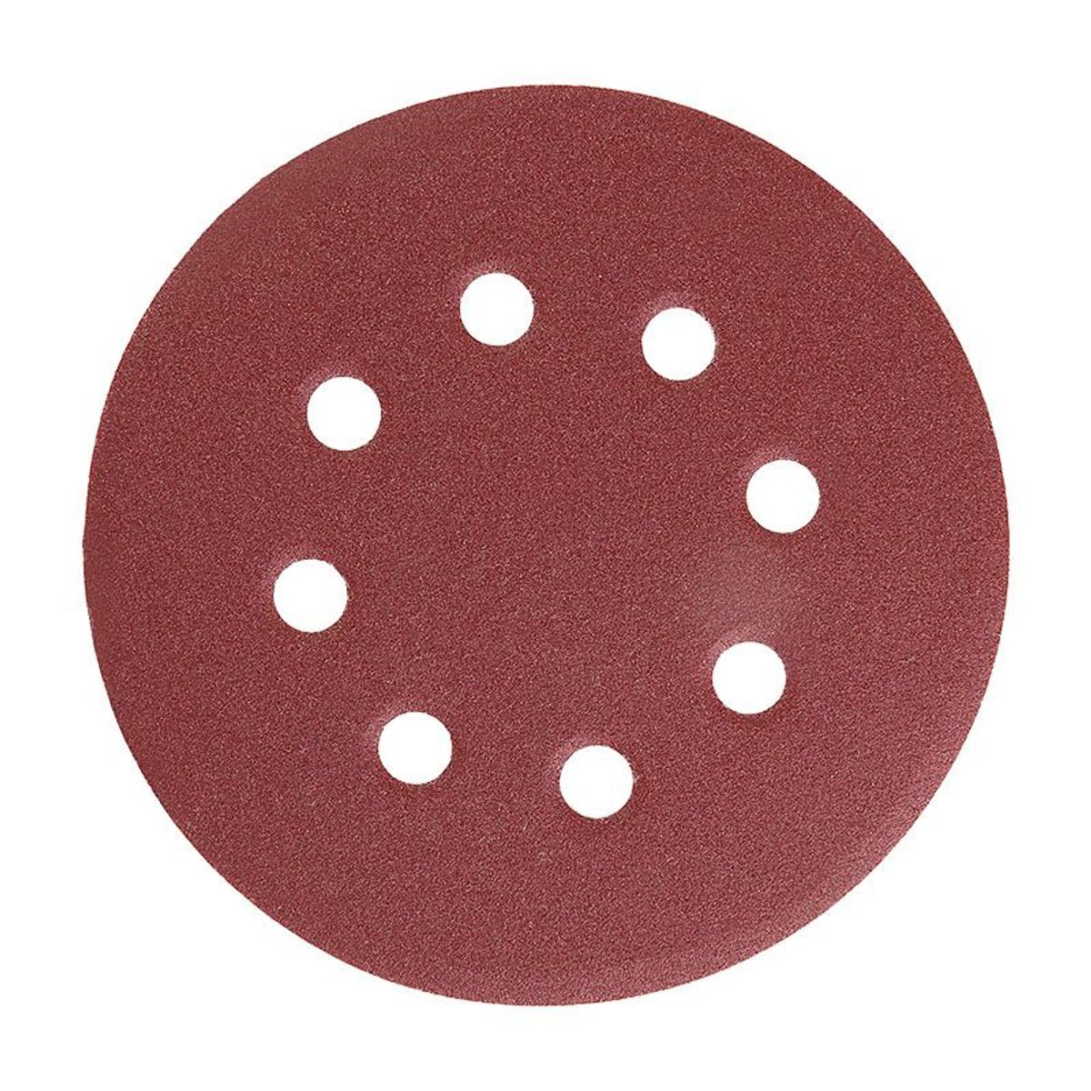 Disco de Lixa com Velcro 125mm 738099 Grão 220 5 Peças Vermelho MTX, marca Mtx - Foto 2