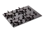 Fogão Cooktop 4 Bocas Preto