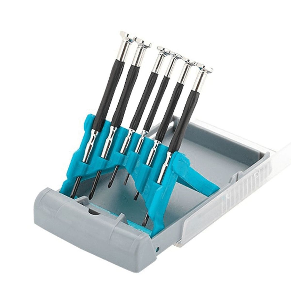 Jogo de Chave de Precisão para Celular com 6 Peças Oxidado Azul, marca Mtx - Foto 2