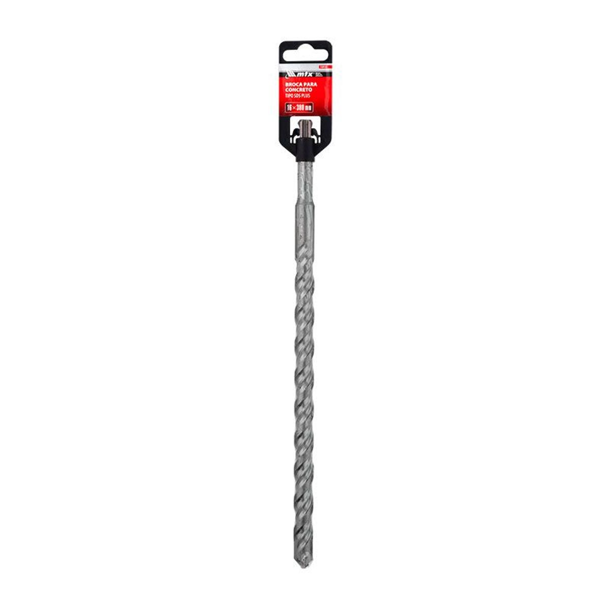 Broca SDS Plus para Concreto 16 x 300mm MTX, marca Mtx - Foto 2