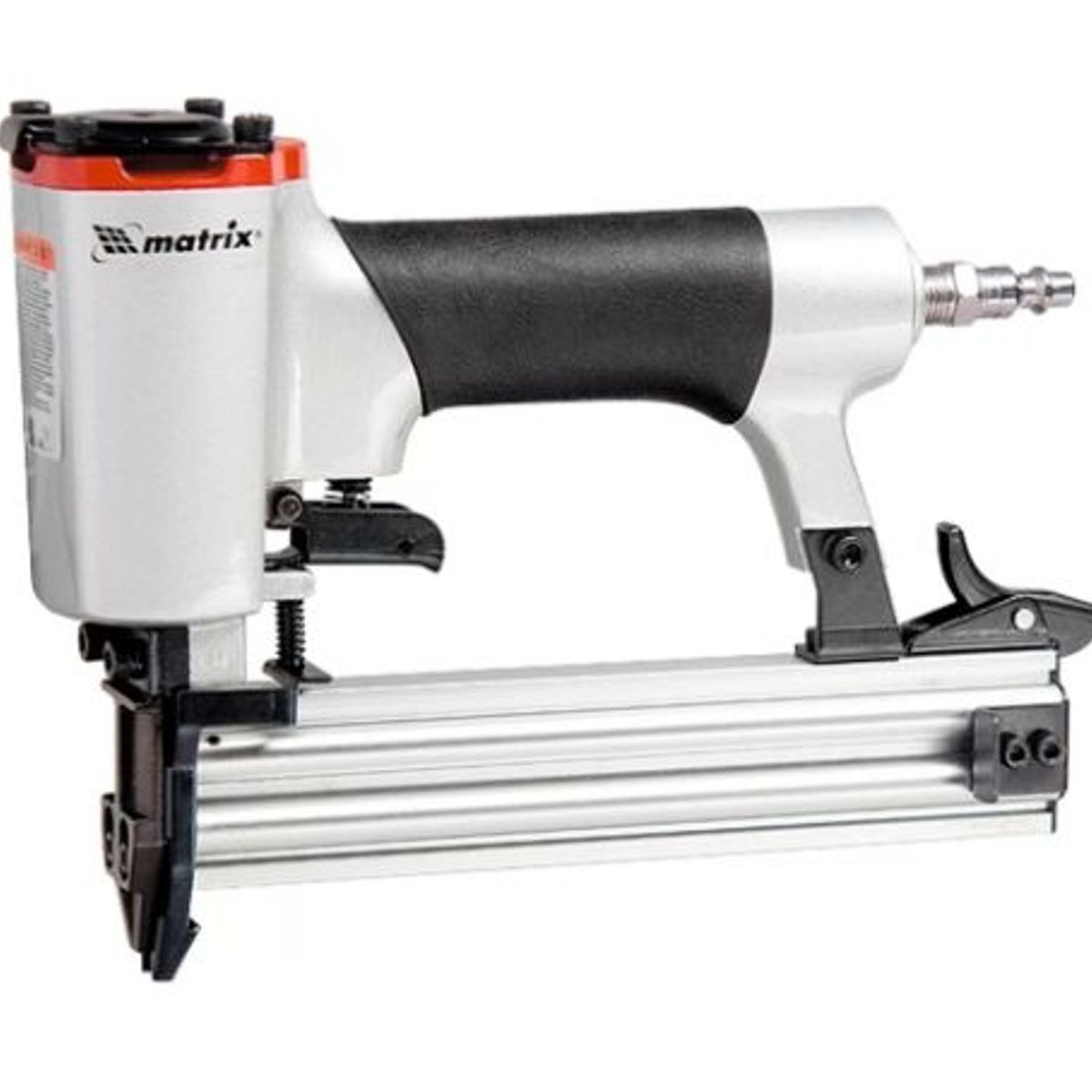 Grampeador Pneumático para Pinos 10 a 50mm Vermelho, marca Mundo das Ferramentas - Foto Principal