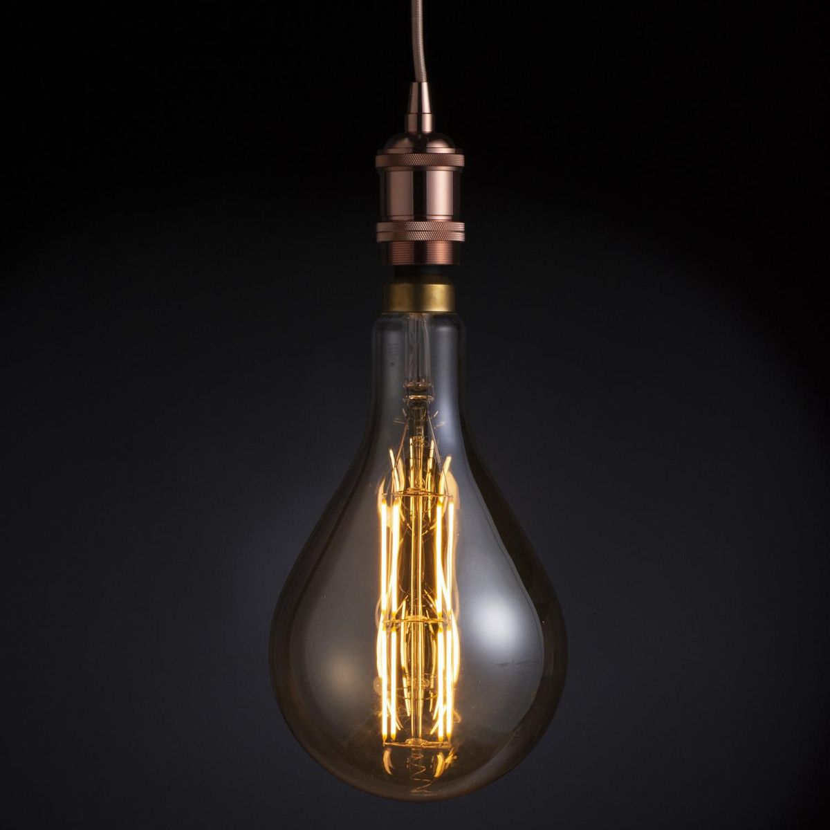 Lâmpada de Filamento LED 8W PS160 E27 Âmbar, marca Dairu - Foto 2