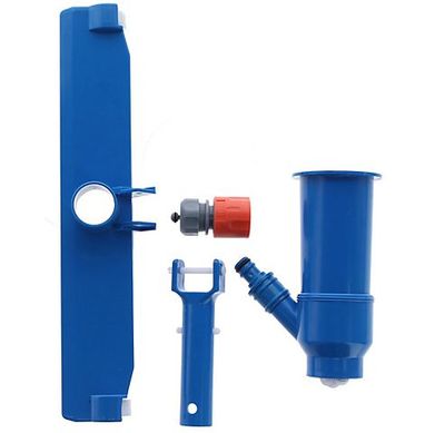 Kit de Aspirador para Piscina de Plstico Azul
