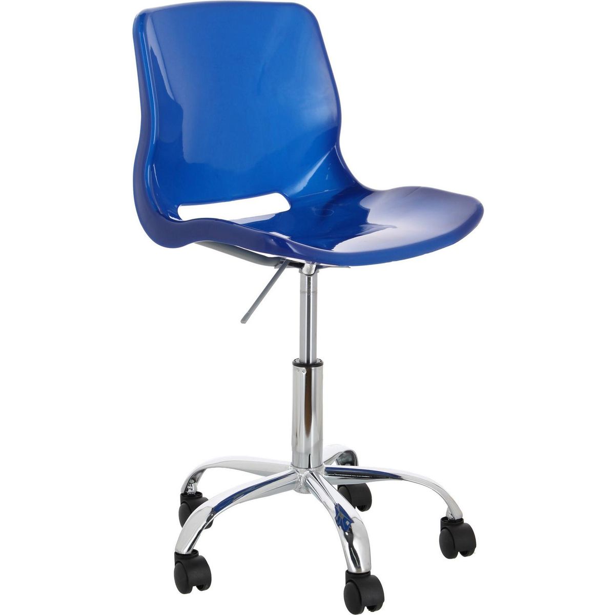 Cadeira de Escritório Louisiana 77x46x45,5cm Azul Just Home Collection, marca Just Home Collection - Foto 2