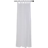 Cortina Flores Bord 140X220 Branco Just Home Collection