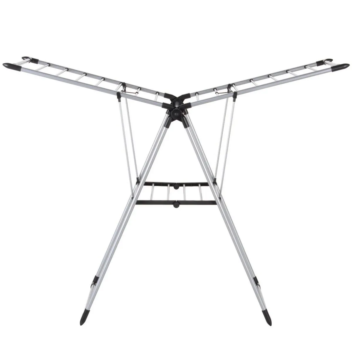 Varal Chao com Bandeja Prata 100x156x66, marca Kleine Wolke - Foto Principal
