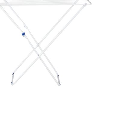 Varal de cho 90x49cm bsico em Ao, Branco