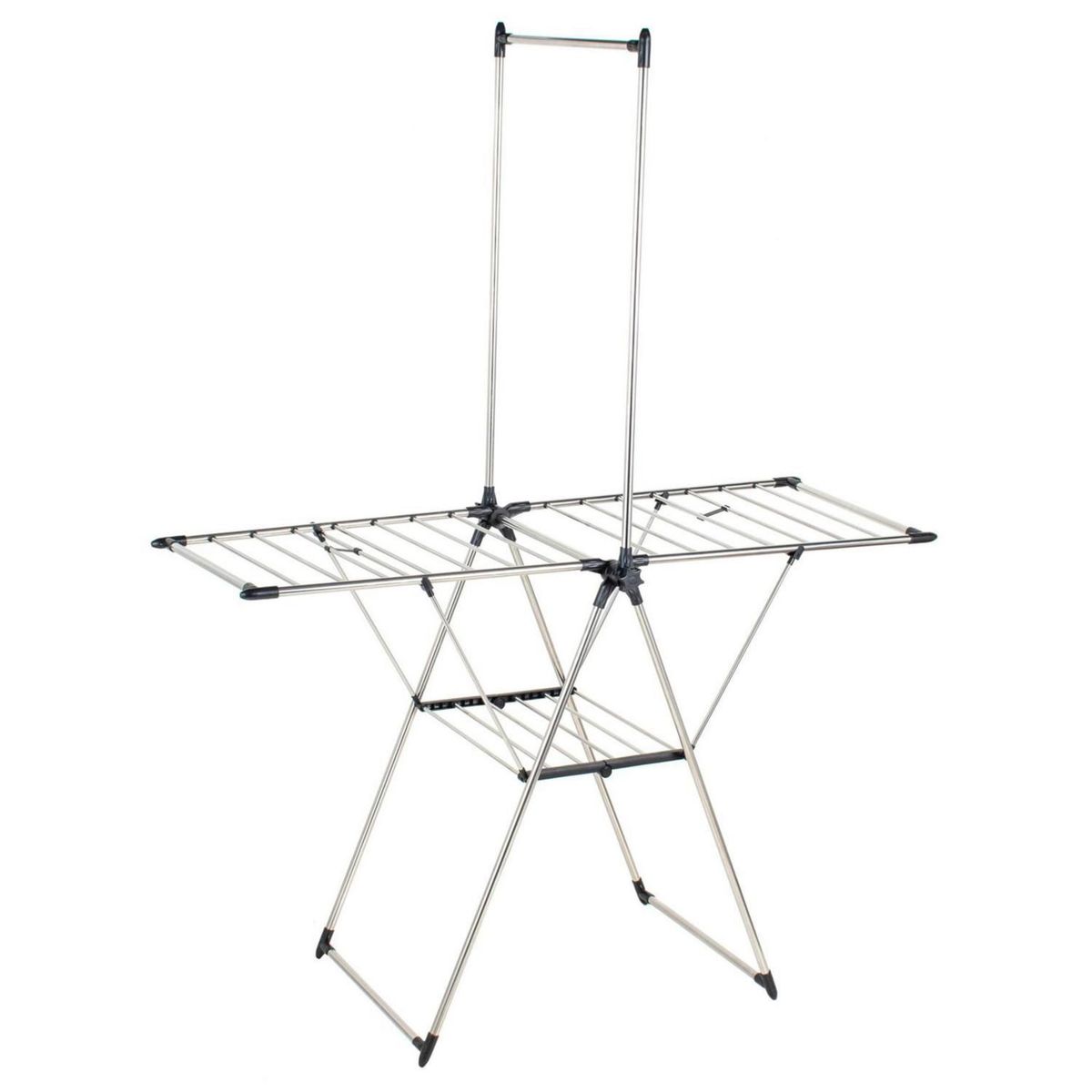 Varal Chao Aco Inox Duplo 100x156x66, marca Kleine Wolke - Foto Principal