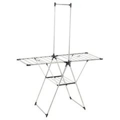 Varal Chao Aco Inox Duplo 100x156x66