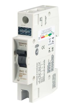 Disjuntor Monopolar 10A Curva B 3KA 5Sx11206, Branco