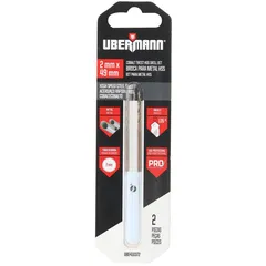 Broca Para Metal 2 Pc 2,0Mm Ubermann