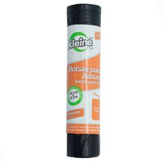 Saco de Lixo com Alças 30 Litros com 10 Unidades 50x70cm Preto