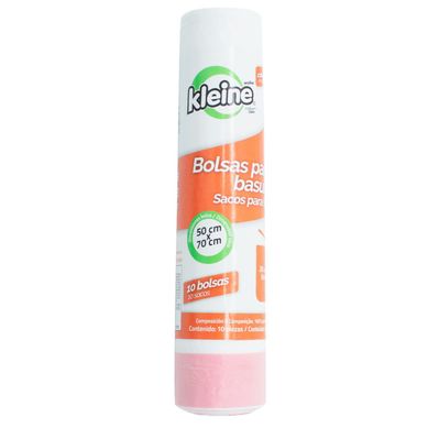 Saco de Lixo com Alas 30 Litros com 10 Unidades 50x70cm Branco