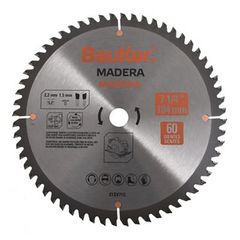 Lâmina de Serra Circular 10" 60 Dentes Madeira Natural