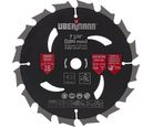 Lâmina de Serra Circular TCT 7.1/4" 16 Dentes Preto