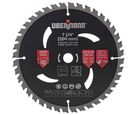 Lâmina de Serra Circular TCT 7.1/4" 40 Dentes Preto Ubermann