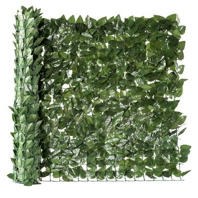 Cercamento de Plstico com Folhas 100x30cm