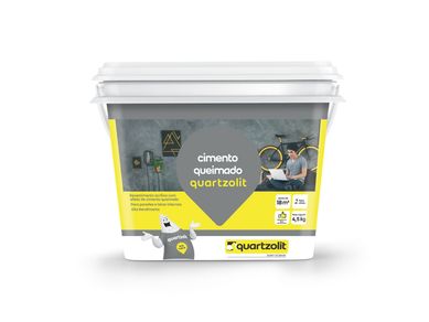 Cimento Queimado Galo 4,5Kg Cinza Claro