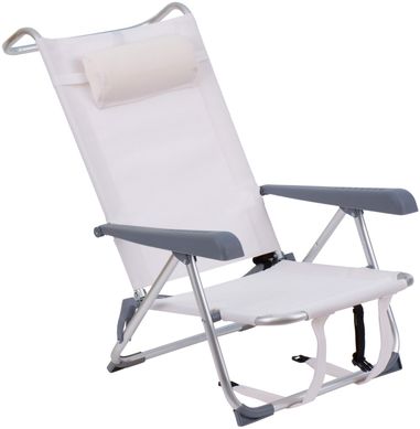 Cadeira de Praia Baixa Alumnio Textil Klimber