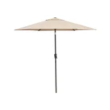 Ombrelone de Alumínio com Manivela 270cm Taupe Just Home Collection