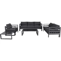 Conjunto de Área Externa Marsella com 5 peças Preto