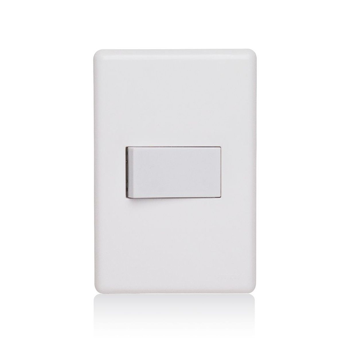 Conjunto Interruptor Simples 4X2 10A Stella Branco, marca Steck - Foto Principal