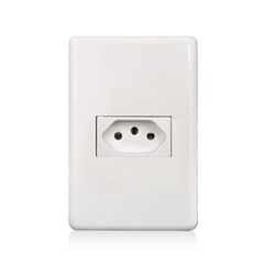 Conjunto Tomada 4X2 10A Stella Branco