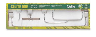 Kit de Acessrios One 5 Peas Cromado