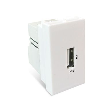 Mdulo Carregador Usb 1,A Stella Branca Bivolt