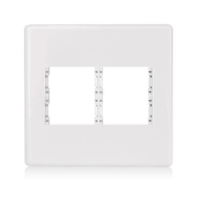 Placa Com Suporte Stella Branca 4X4 4 Postos
