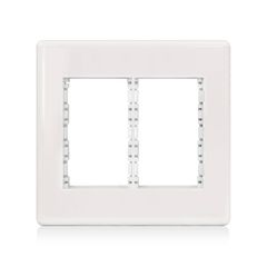 Placa Com Suporte Stella Branca 4X4 6 Postos