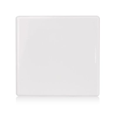 Placa Com Suporte Cega Stella Branca 4X4