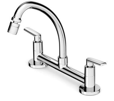 Torneira Misturador para Cozinha Smart-N de Mesa Bica Mvel Arejador Articulado Cromado