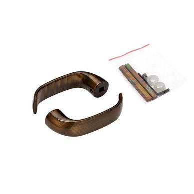 Kit Maaneta Zamac Sm Contempornea Bronze Oxidado Pado