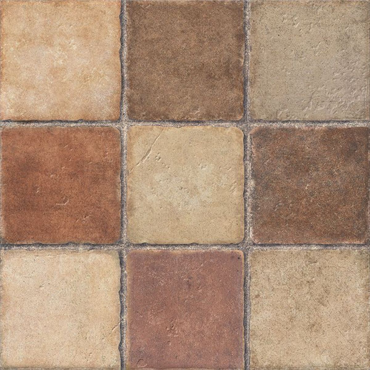 Piso Colinas Mate Acetinado HD 50x50cm Caixa 2,50m² Relevo Marrom, marca Formigres - Foto 2