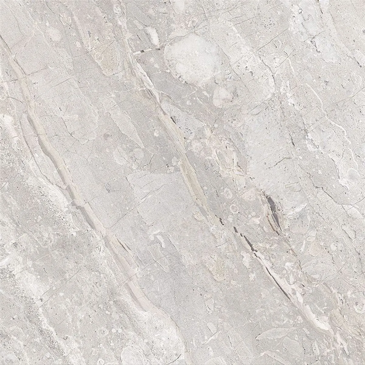 Piso Essenza Brilhante HD 61x61cm Caixa 2,23m² Cinza, marca Formigres - Foto 2