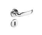 Fechadura Zamac Concept Roseta 413 Interna Cromado