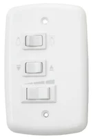 Controle Embutir 3 Tecla 107 com Capacitor para Ventilador