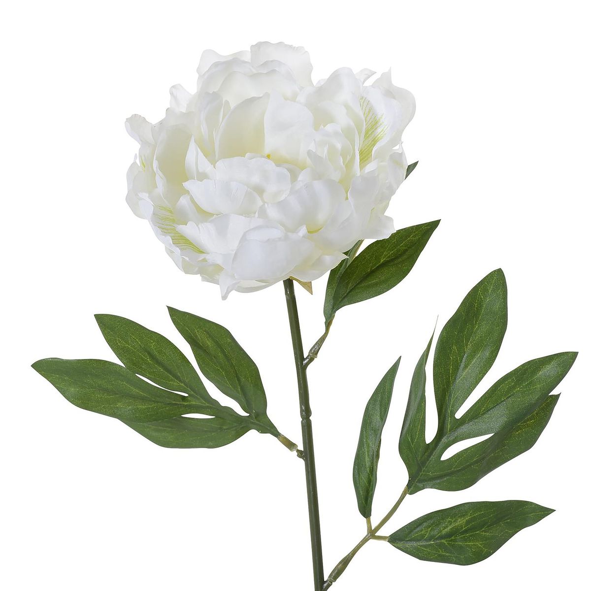 Flor Artificial Peônia 63cm Branco, marca Just Home Collection - Foto 2