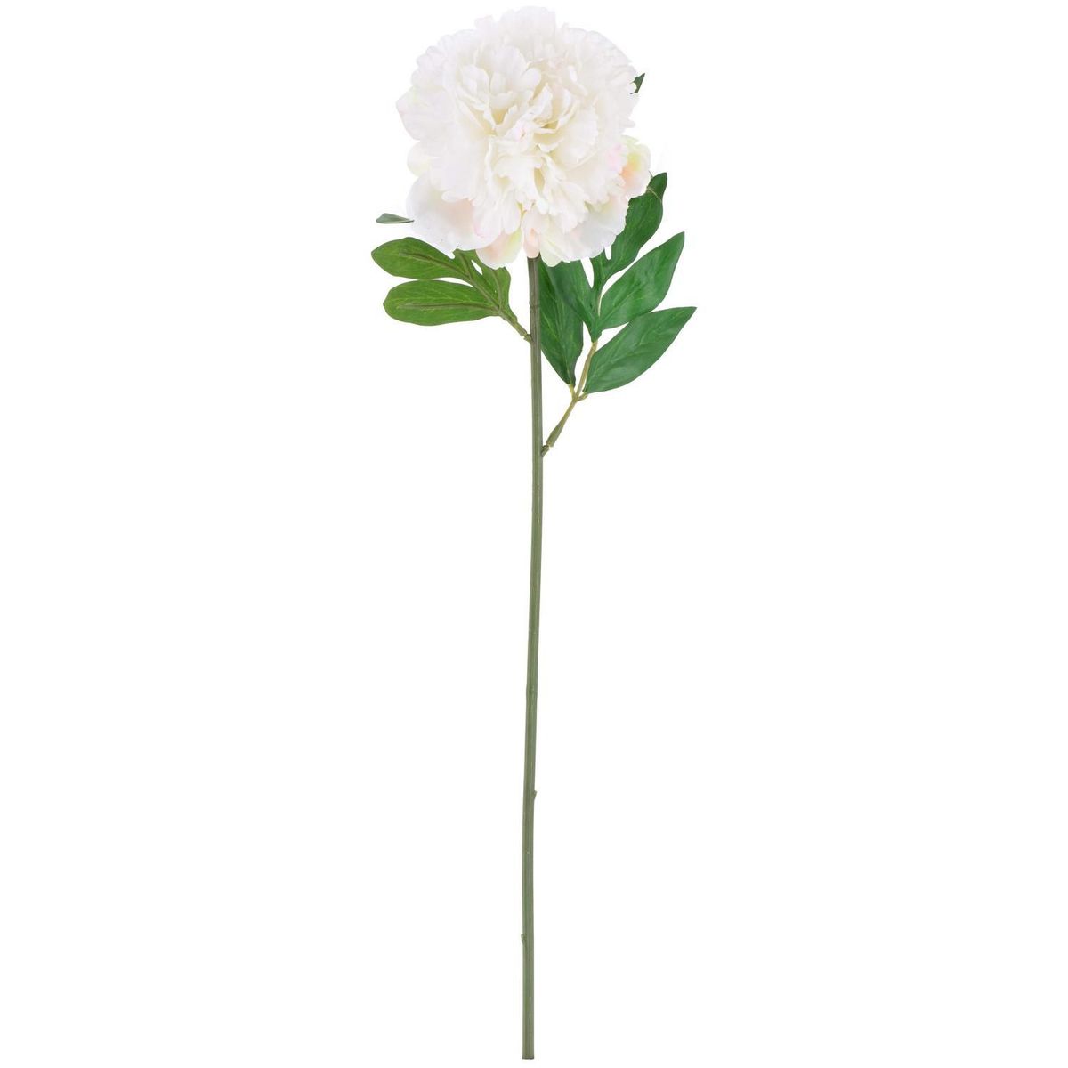 Flor Artificial Peônia 83cm Branco, marca Just Home Collection - Foto Principal